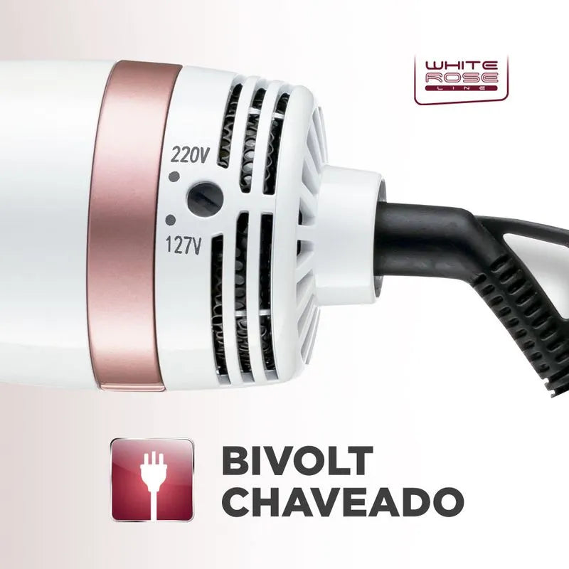 Escova Secadora White Rose Line Mondial ES-50