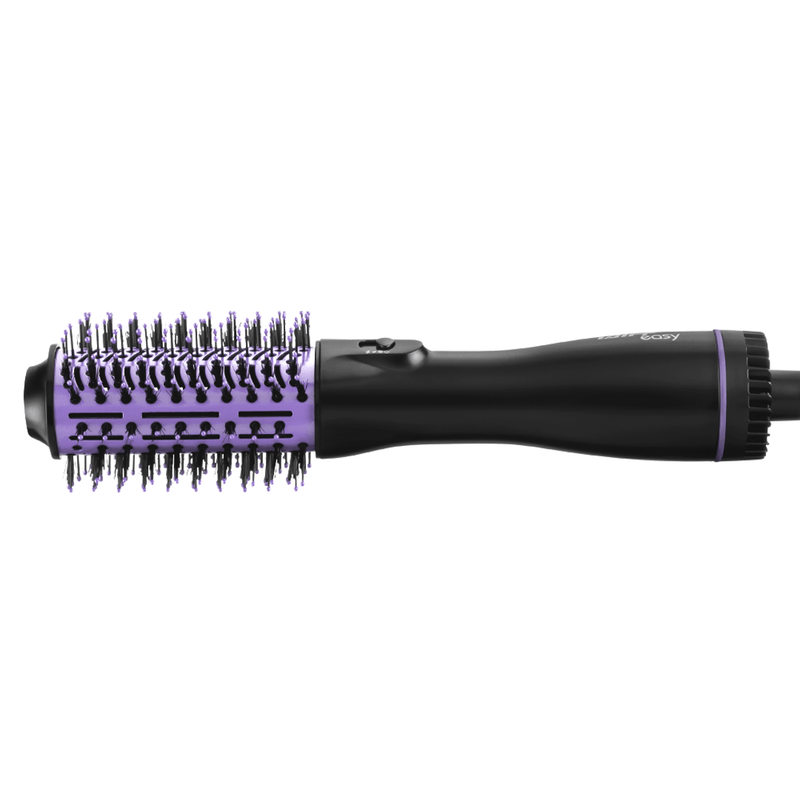 Escova Secadora Taiff Easy Oval 1200W, Preta/Lilás