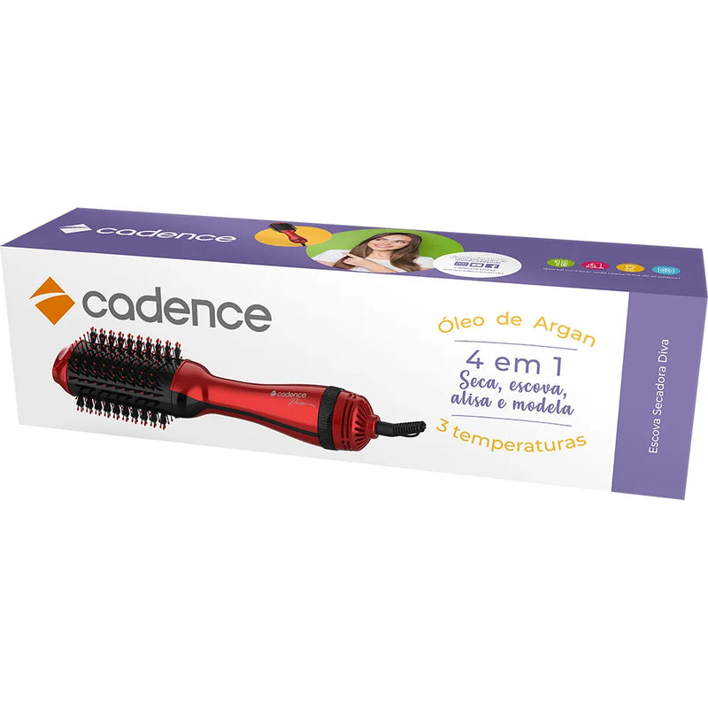 Escova Secadora Cadence Diva 4 em 1